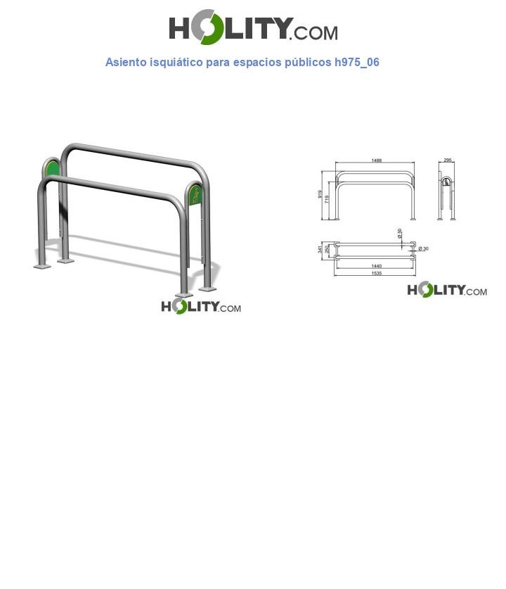 Asiento isquiático para espacios públicos h975_06