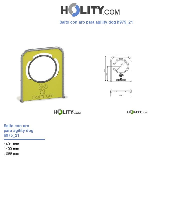 Salto con aro para agility dog h975_21