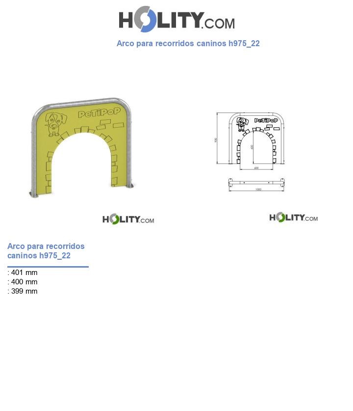 Arco para recorridos caninos h975_22