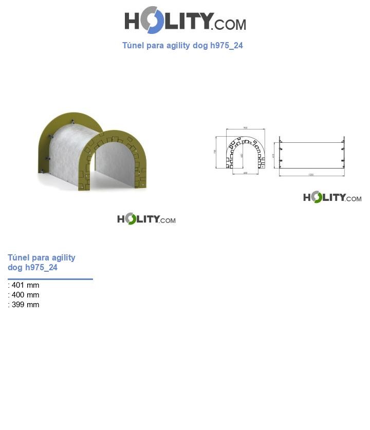Túnel para agility dog h975_24