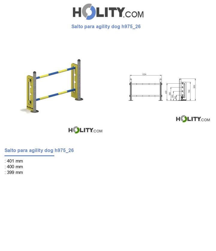 Salto para agility dog h975_26