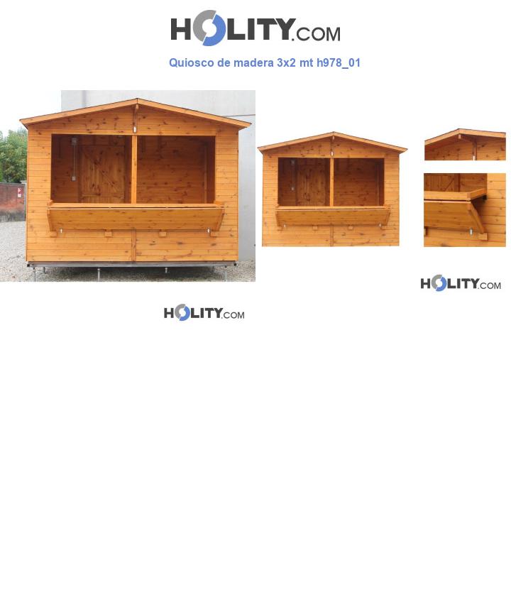 Quiosco de madera 3x2 mt h978_01