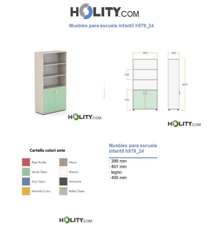 Muebles para escuela infantil h979_24