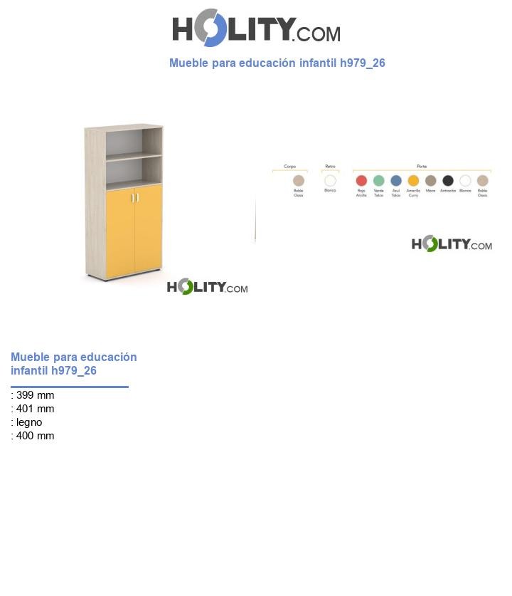 Mueble para educación infantil h979_26