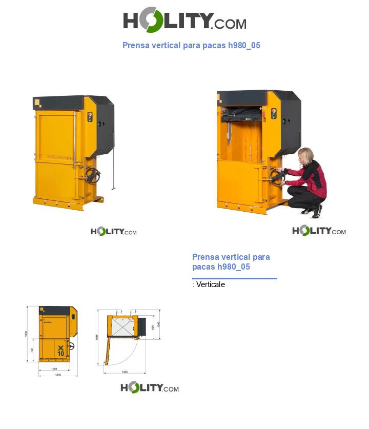 Prensa vertical para pacas h980_05