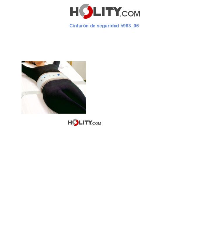 Cinturón de seguridad h983_06