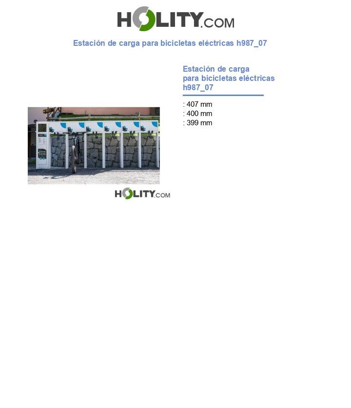 Estación de carga para bicicletas eléctricas h987_07