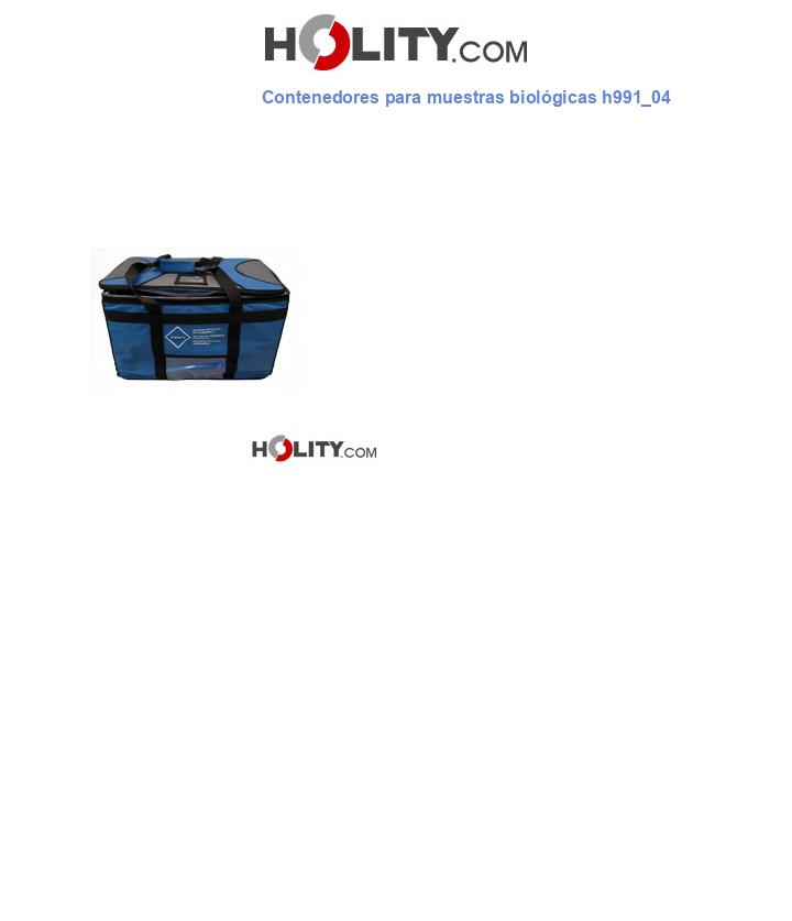 Contenedores para muestras biológicas h991_04