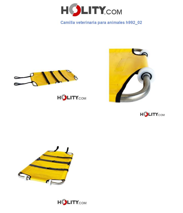 Camilla veterinaria para animales h992_02