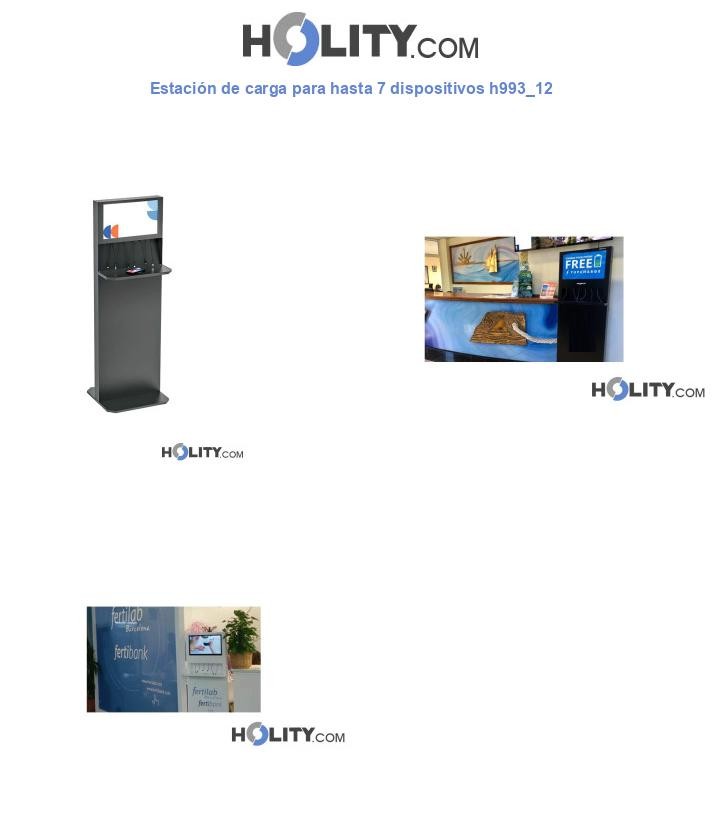 Estación de carga para hasta 7 dispositivos h993_12