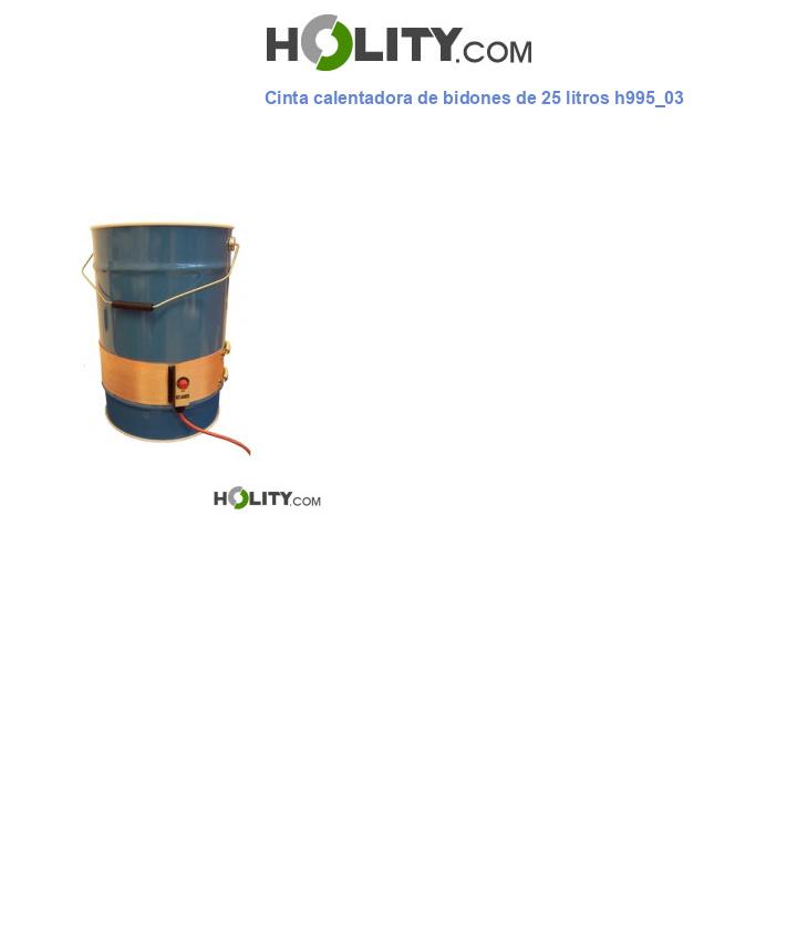Cinta calentadora de bidones de 25 litros h995_03
