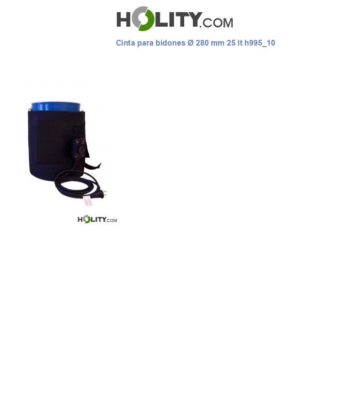 Cinta para bidones Ø 280 mm 25 lt h995_10