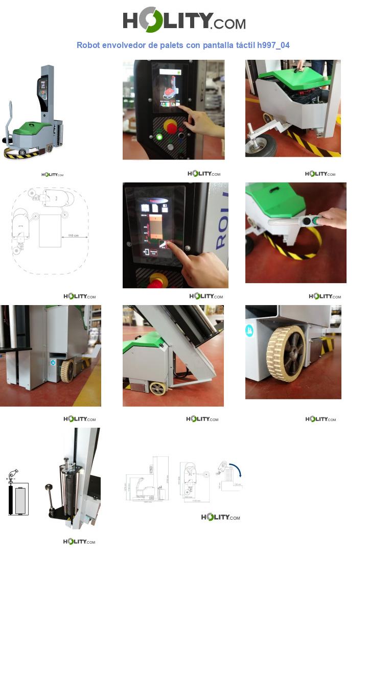 Robot envolvedor de palets con pantalla táctil h997_04
