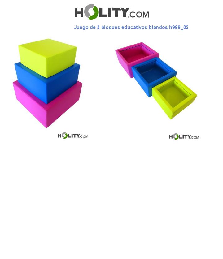 Juego de 3 bloques educativos blandos h999_02