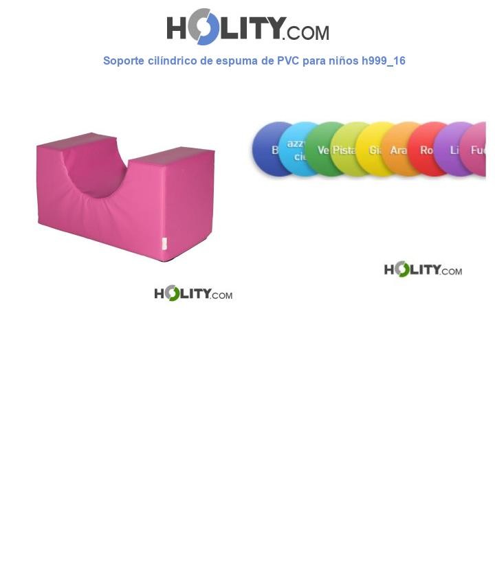 Soporte cilíndrico de espuma de PVC para niños h999_16