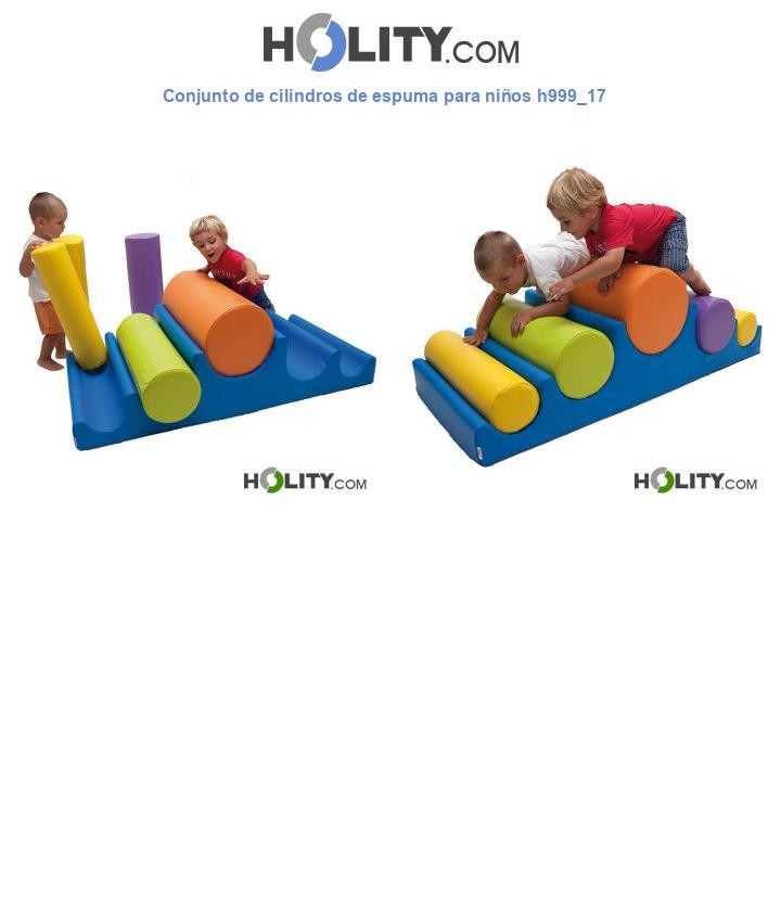 Conjunto de cilindros de espuma para niños h999_17