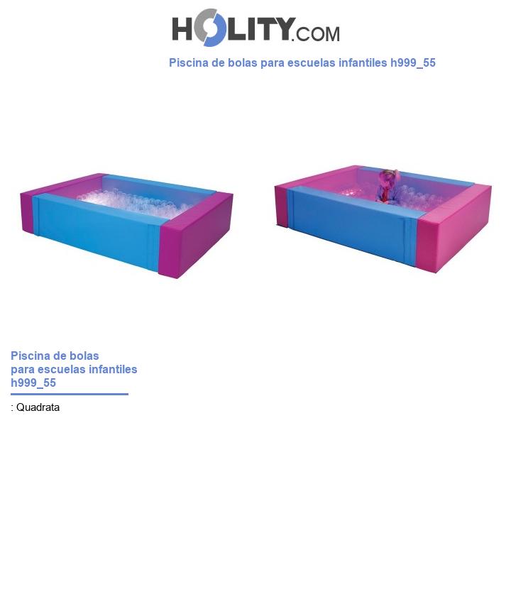 Piscina de bolas para escuelas infantiles h999_55